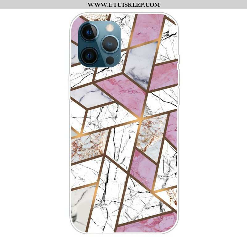 Etui do iPhone 13 Pro Geometria Marmuru